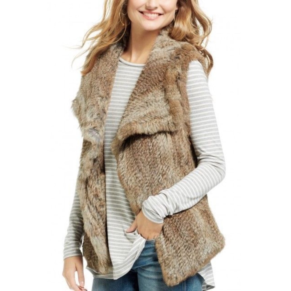 Calypso St. Barth Yali Fur Vest